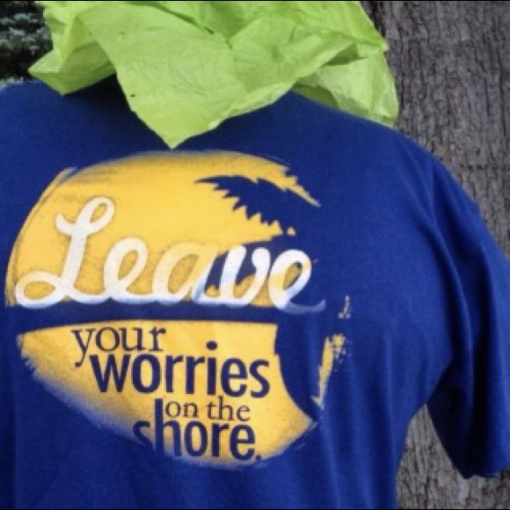 Leave Your Worries on the Shore Cruise Tshirt